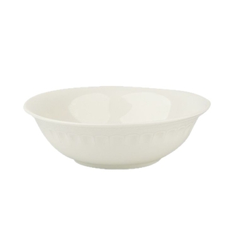 Vas porțelan cu relief, stil retro ușor luxos, potrivit pentru microunde, suprafață cu culoare sub glazură