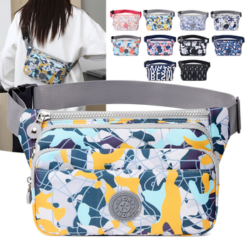 Geantă talie pentru bărbați – țesătură Oxford, model cu dungi, căptușeală poliester, ultraușoară și rezistentă pentru călătorii relaxante