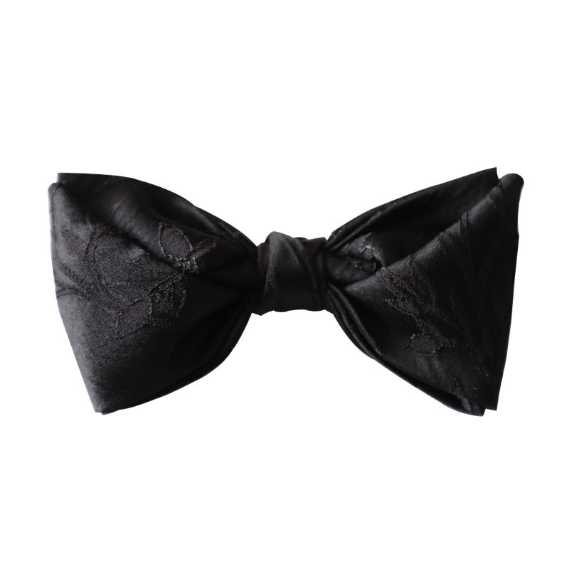 Papion cu model monocrom, poliester, lățime obișnuită, cap plat, versiune coreeană