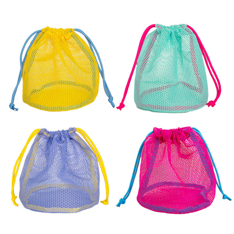 Torba za skladištenje s vrpcom, mrežasta, kubnog oblika, poliester, višestruka namjena za putovanja