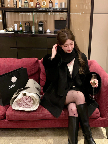 Palton damă din lână, gros, lungime medie, croială lejeră, mâneci raglan, 95%+ lână