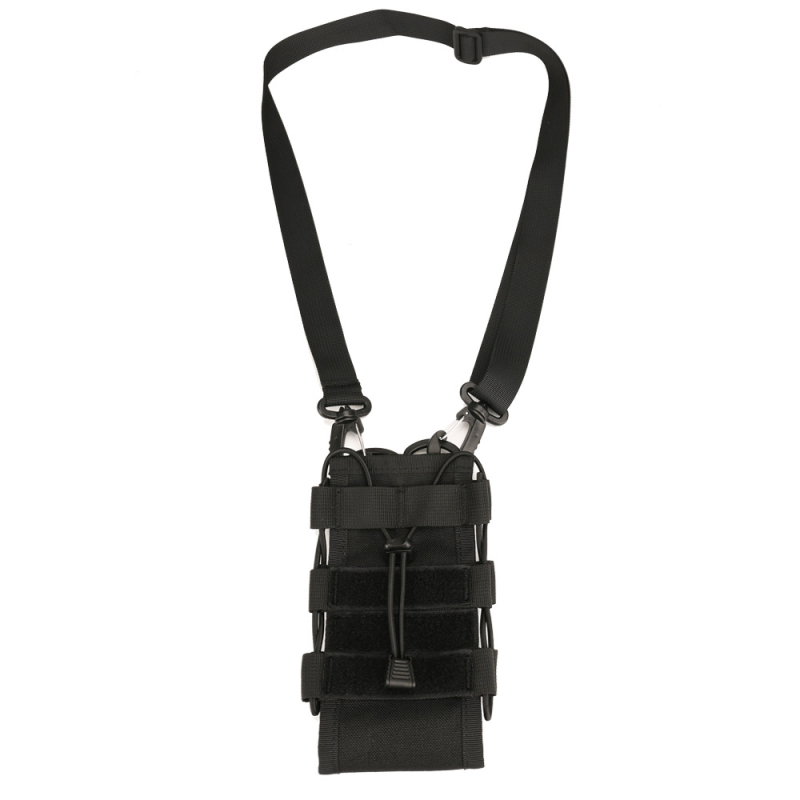 Gențiță din nylon pentru apă, talie tactică cu extindere, opțiune crossbody, buzunar Walkie-Talkie și trusă medicală, ușoară 130 g