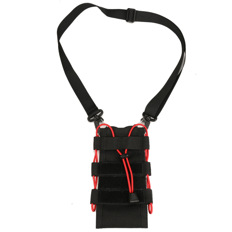 Gențiță din nylon pentru apă, talie tactică cu extindere, opțiune crossbody, buzunar Walkie-Talkie și trusă medicală, ușoară 130 g