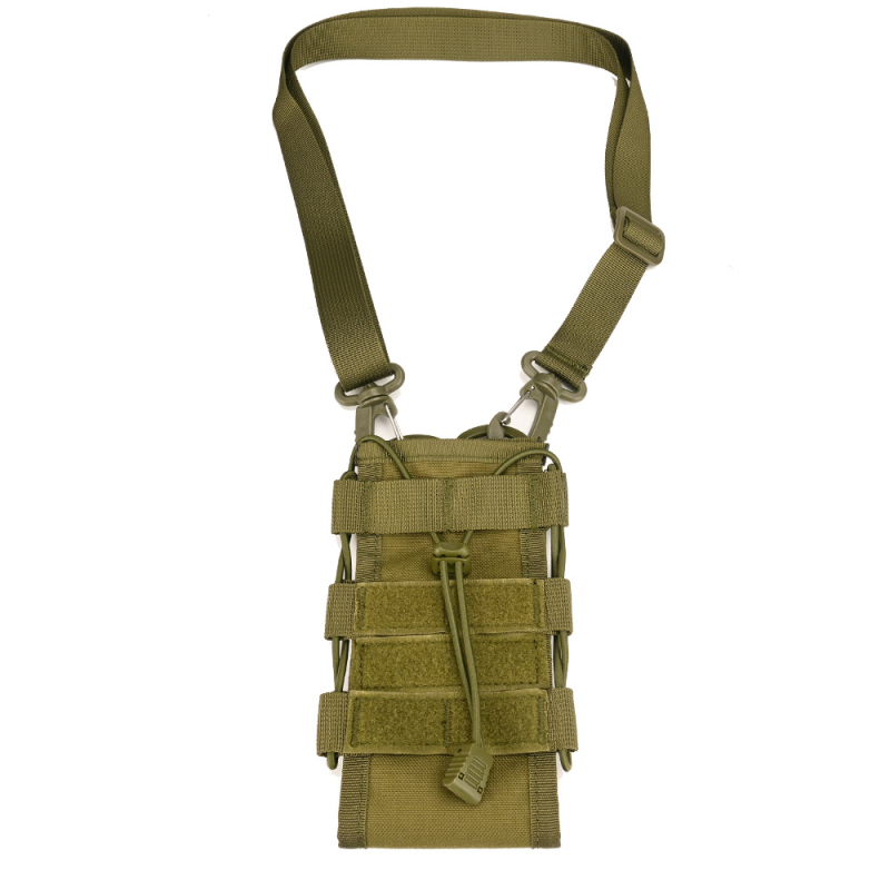 Gențiță din nylon pentru apă, talie tactică cu extindere, opțiune crossbody, buzunar Walkie-Talkie și trusă medicală, ușoară 130 g