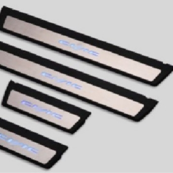 Прагове за врати civicLED, пластмасов материал, модел: 2023 Civic LED door sill