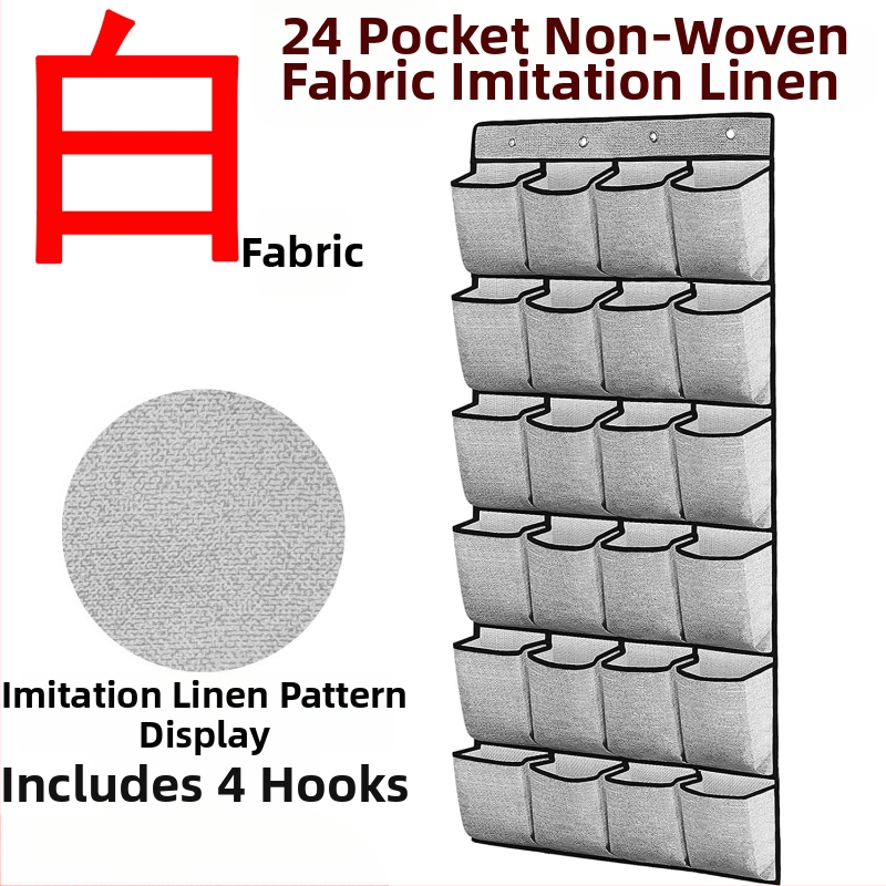 24 джобна висяща чанта за съхранение, от нетъкан текстил, модел BE-GD004-3, мултифункционална