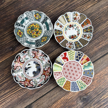 Порцеланова японска чиния за подправки и сосове, кръгла форма, за сашими, микровълнова безопасна, подходяща за подарък и персонализирано лого