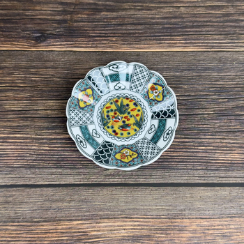 Порцеланова японска чиния за подправки и сосове, кръгла форма, за сашими, микровълнова безопасна, подходяща за подарък и персонализирано лого