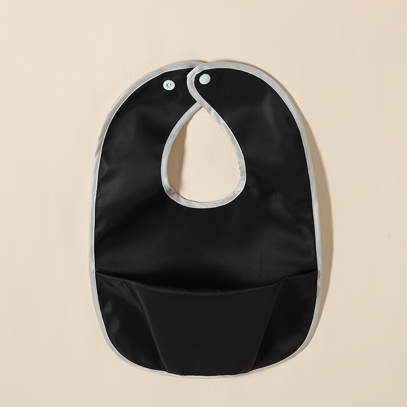 Bavetă pentru copii - impermeabilă din poliester, unicoloră, pentru copii