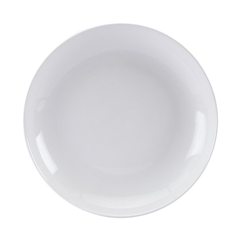 Porcelán kerek tál, aláglazúrozott felület, modern minimalista stílus, mikrohullámú sütőben használható, logó nyomtatás és testreszabás elérhető