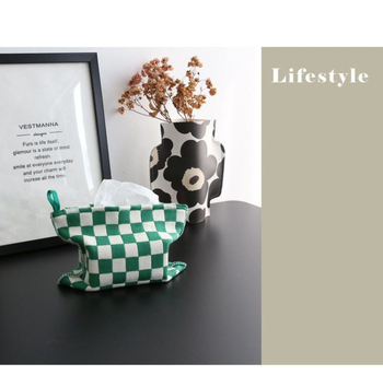 Πλεκτός κάλυμμα χαρτομάντιλων με μοτίβο δικτύου, πολυεστέρας, κατάλληλο για κομοδίνο, σαλόνι και αυτοκίνητο