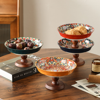 Tanjur za voće – porcelan, boemski stil, luksuzan retro dizajn, izlazak 2024