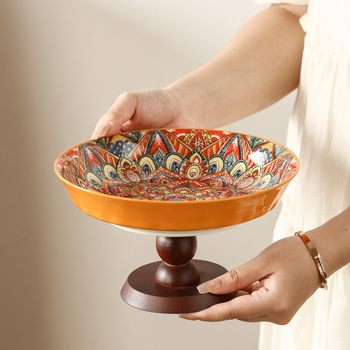Tanjur za voće – porcelan, boemski stil, luksuzan retro dizajn, izlazak 2024