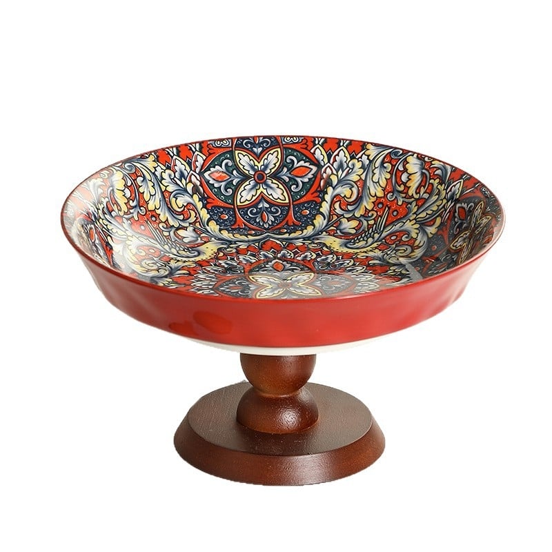 Tanjur za voće – porcelan, boemski stil, luksuzan retro dizajn, izlazak 2024