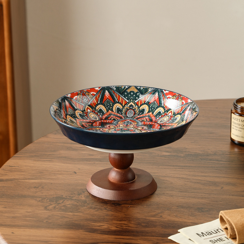 Tanjur za voće – porcelan, boemski stil, luksuzan retro dizajn, izlazak 2024