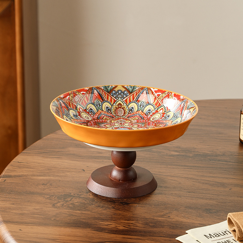 Tanjur za voće – porcelan, boemski stil, luksuzan retro dizajn, izlazak 2024