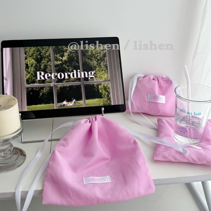 Найлонова торбичка с връзка – кубична, преносим органайзер за козметика