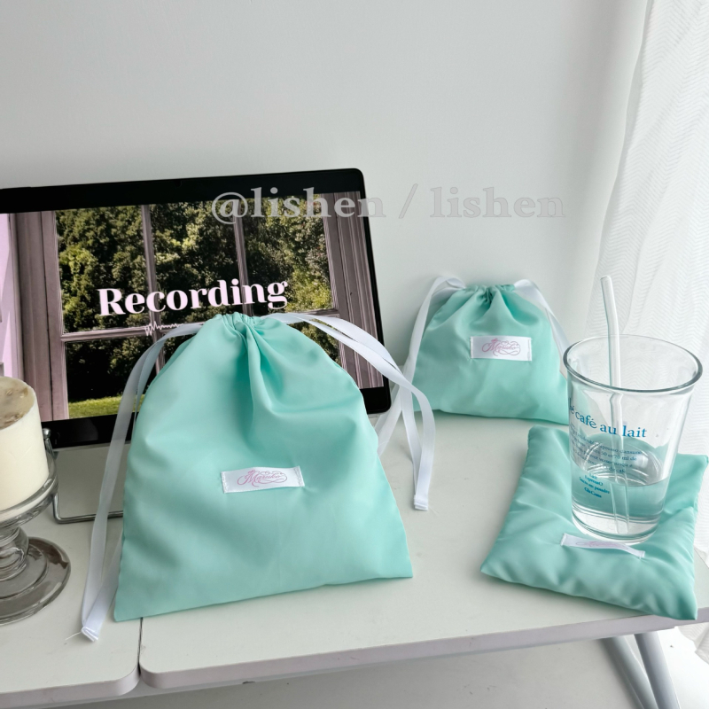 Найлонова торбичка с връзка – кубична, преносим органайзер за козметика