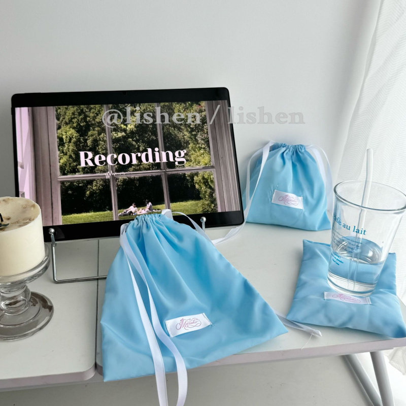 Найлонова торбичка с връзка – кубична, преносим органайзер за козметика