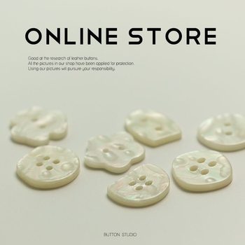 Butoni din rășină, în formă de floare de prune, cu patru găuri și două găuri, pentru cămăși, sacouri, costume și cardiganuri tricotate pentru femei