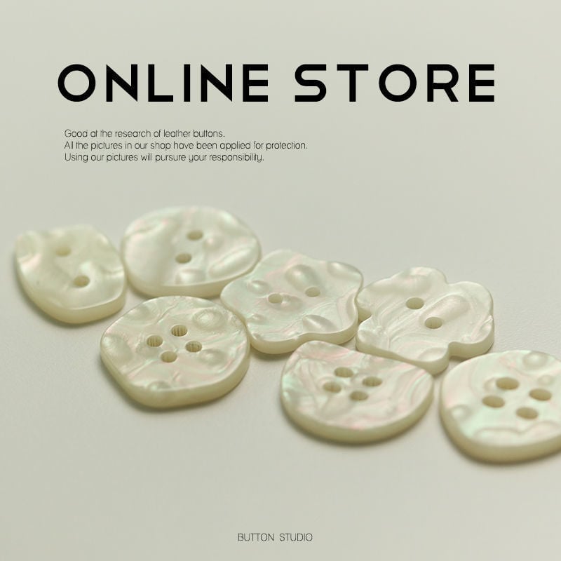 Butoni din rășină, în formă de floare de prune, cu patru găuri și două găuri, pentru cămăși, sacouri, costume și cardiganuri tricotate pentru femei