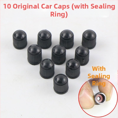 Capă de valvă pentru pneu din plastic, cu garnitură etanșă, design îngroșat, universal pentru autoturisme, motociclete și vehicule electrice