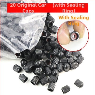 Capă de valvă pentru pneu din plastic, cu garnitură etanșă, design îngroșat, universal pentru autoturisme, motociclete și vehicule electrice