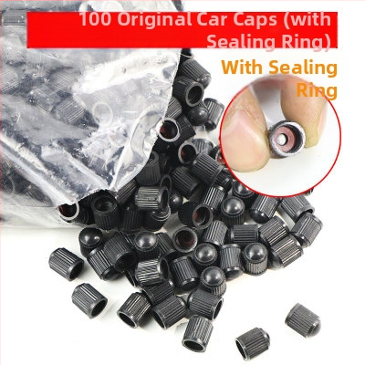 Capă de valvă pentru pneu din plastic, cu garnitură etanșă, design îngroșat, universal pentru autoturisme, motociclete și vehicule electrice