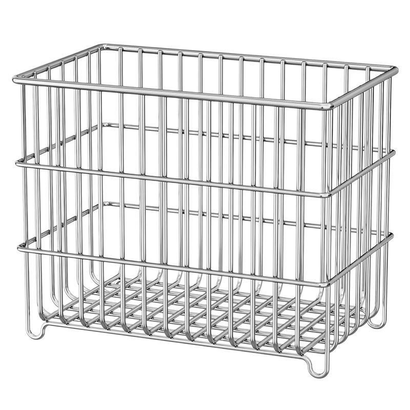 Дренажна кошница от 304 неръждаема стомана за кухня – настолно съхранение на плодове, зеленчуци и козметика