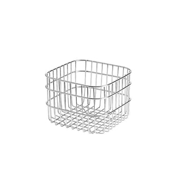 Кошница за съхранение от неръждаема стомана, модел snl, за плодове и зеленчуци, модерен минималистичен стил