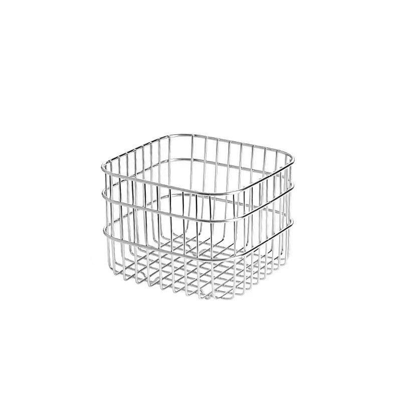 Кошница за съхранение от неръждаема стомана, модел snl, за плодове и зеленчуци, модерен минималистичен стил