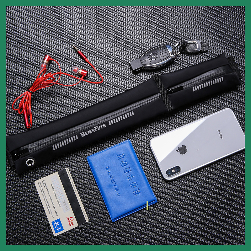 Belfort Sport deréktáska — Cotton Nylon, ultra vékony, lélegző, vízálló, nyomtatott logóval