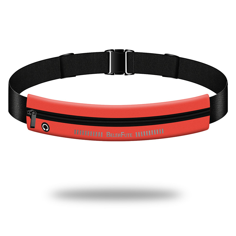 Belfort Sport deréktáska — Cotton Nylon, ultra vékony, lélegző, vízálló, nyomtatott logóval