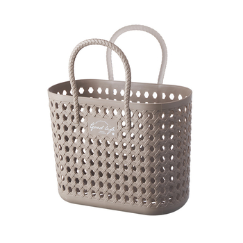 TUYU plastična košara za kupaonicu i skladištenje, model ML-2331-1/2332-1, višenamjenska, vintage stil, pogodna za voće/povrće/knjige/odjeću