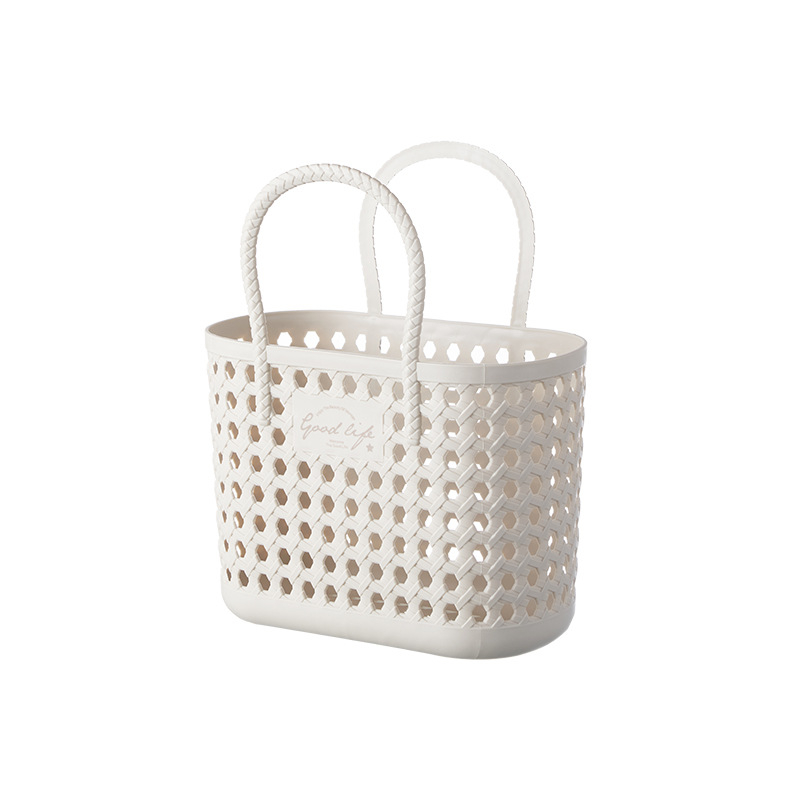 TUYU plastična košara za kupaonicu i skladištenje, model ML-2331-1/2332-1, višenamjenska, vintage stil, pogodna za voće/povrće/knjige/odjeću