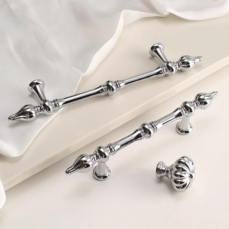 Гардеробна дръжка, солидна цинкова сплав, лита отливка, модел 7075, марка Fandilo