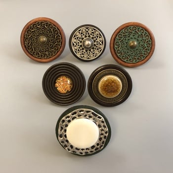 Дръжка за шкаф и чекмедже с вложка от сплав, електроплатирана повърхност, модел W17059, ARTIC.