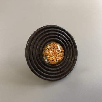 Дръжка за шкаф и чекмедже с вложка от сплав, електроплатирана повърхност, модел W17059, ARTIC.