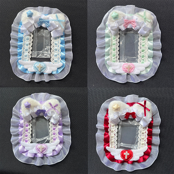 Čipkasta futrola za kartice, moderni minimalistički stil