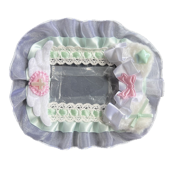 Čipkasta futrola za kartice, moderni minimalistički stil