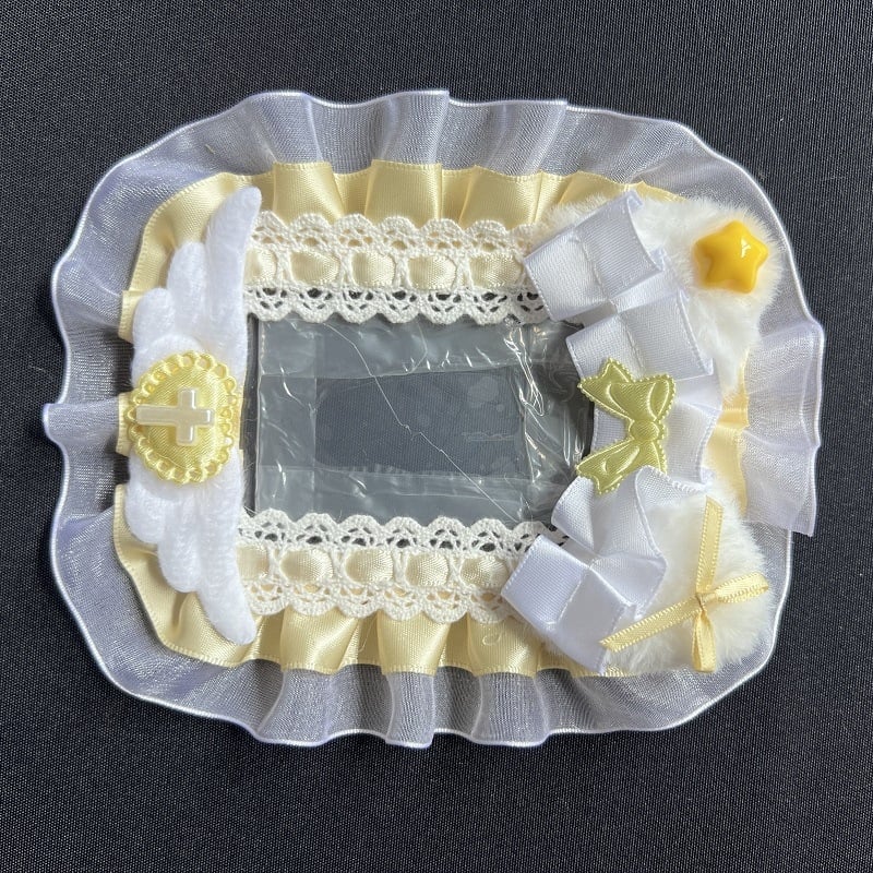 Čipkasta futrola za kartice, moderni minimalistički stil