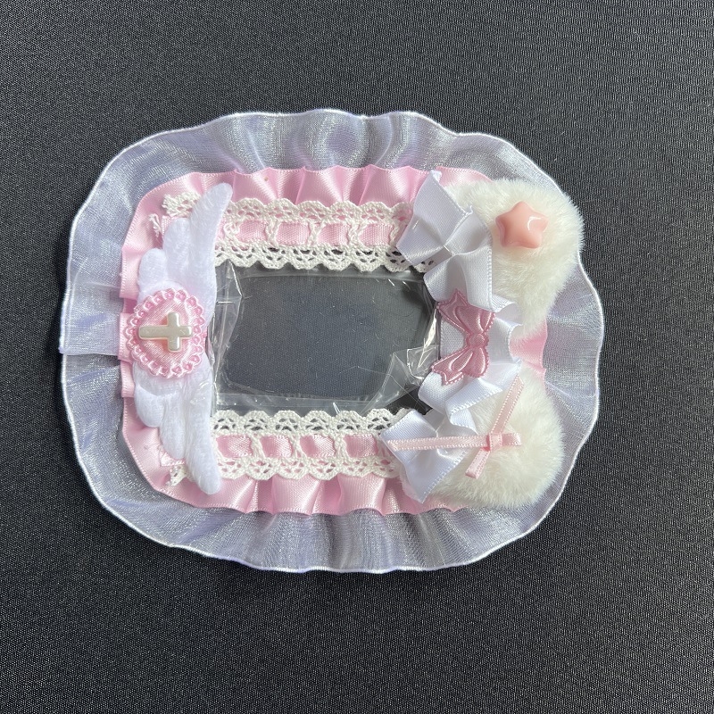 Čipkasta futrola za kartice, moderni minimalistički stil