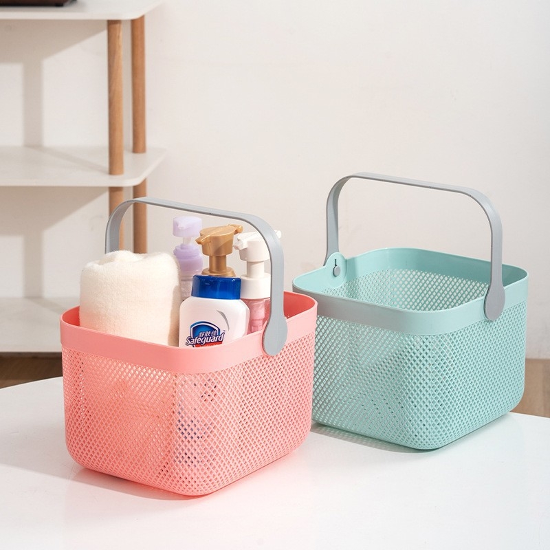 Ručni darovski koš — višefunkcionalna kuhinjska košara za pohranu, PP materijal, moderni minimalistički stil, model handheld gift basket, pogodna za voće i povrće