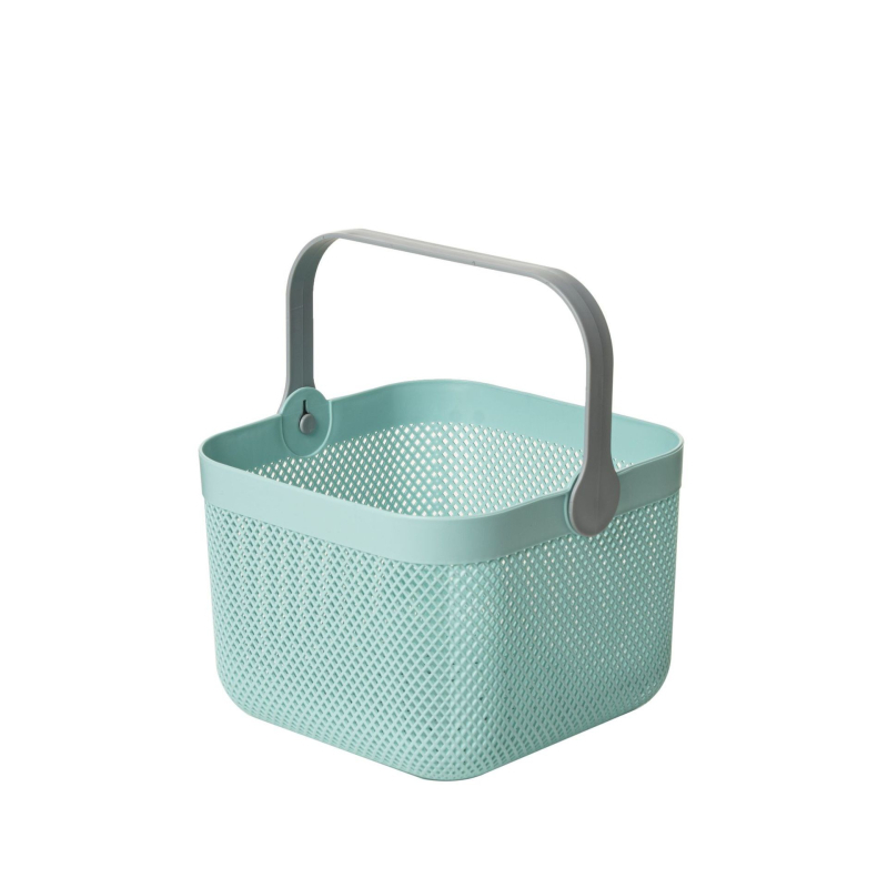 Ručni darovski koš — višefunkcionalna kuhinjska košara za pohranu, PP materijal, moderni minimalistički stil, model handheld gift basket, pogodna za voće i povrće