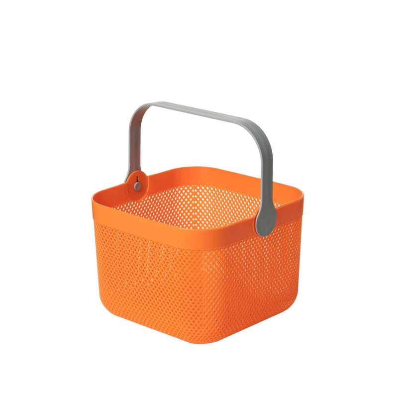 Ručni darovski koš — višefunkcionalna kuhinjska košara za pohranu, PP materijal, moderni minimalistički stil, model handheld gift basket, pogodna za voće i povrće