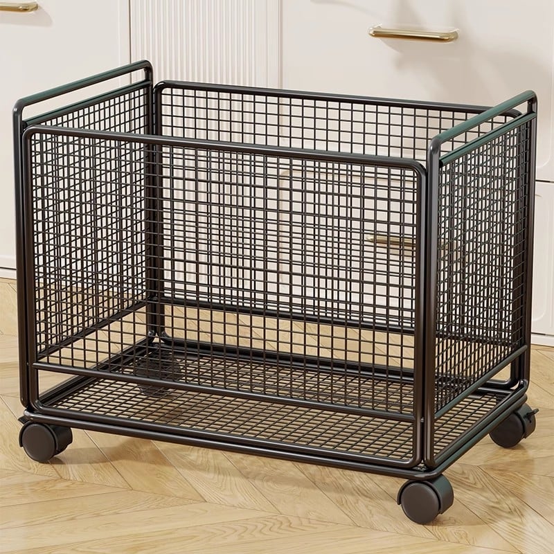 Ulazni skladišni stalak i košarica — željezni umjetnički rad, moderni minimalistički stil, model 2152339574292221056, košarica za pohranu, pogodna za deku, donje rublje, daljinski