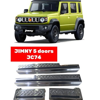 Protecție prag ușă din oțel inoxidabil pentru Jimny cu 5 uși TL JC74