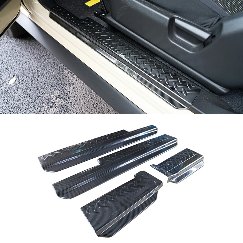 Protecție prag ușă din oțel inoxidabil pentru Jimny cu 5 uși TL JC74