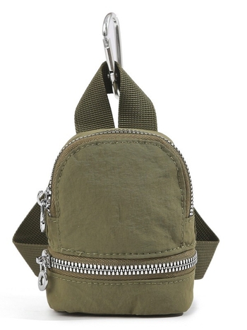 Монетник от нейлон, унисекс стил, подплата полиестер, ултра лек дизайн, лансиран пролет 2025