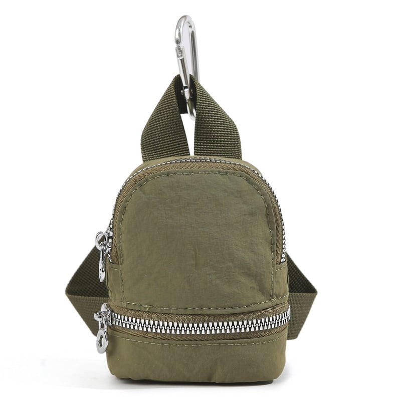 Монетник от нейлон, унисекс стил, подплата полиестер, ултра лек дизайн, лансиран пролет 2025